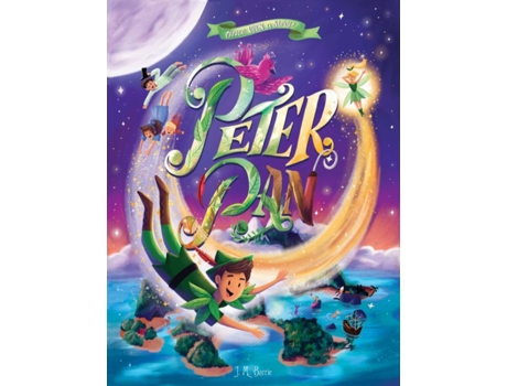 Livro Once Upon a Story Peter Pan de J M Barrie (Inglês - Capa Dura)