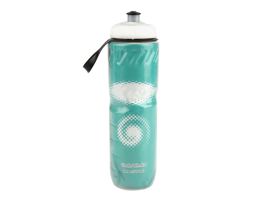 Garrafa De Água Esportiva 710ml De Pe Com Camadas Dua Termoisolante Para Exterior Verde