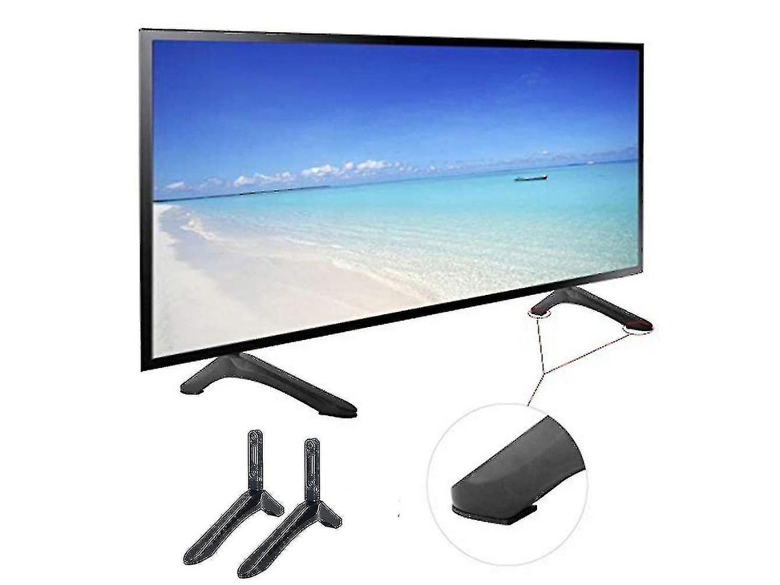 Suporte Universal De Base Para Tv Lcd Preta De 32 A 65 Polegadas Aquaforge