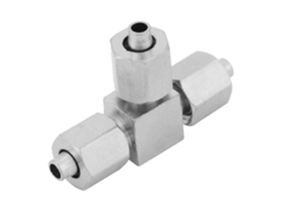 Laxiscreed Conector Pneumático Trifásico T De 4mm Com Rosca Interna Para Conexão Rápida