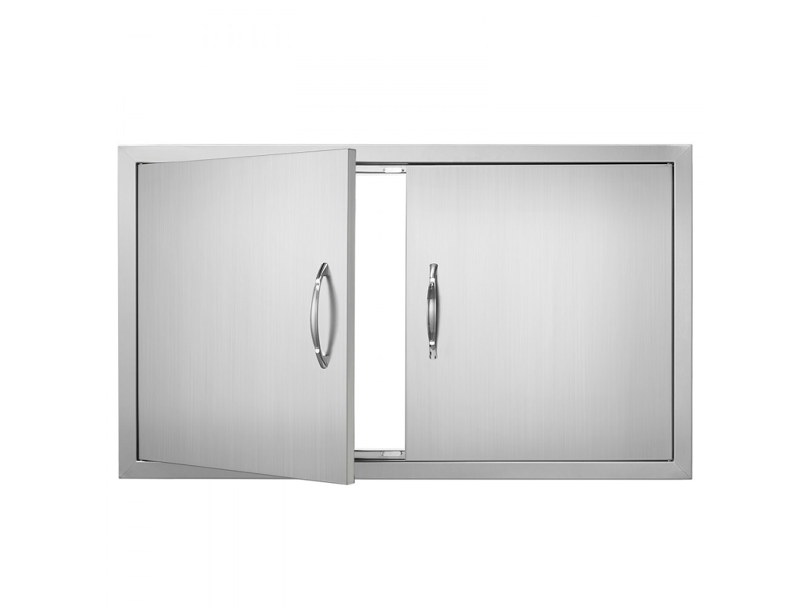 Porta Inox Para Cozinhas Exteriores Tekmaquinas Resistente, Embutida E De Fácil Instalação