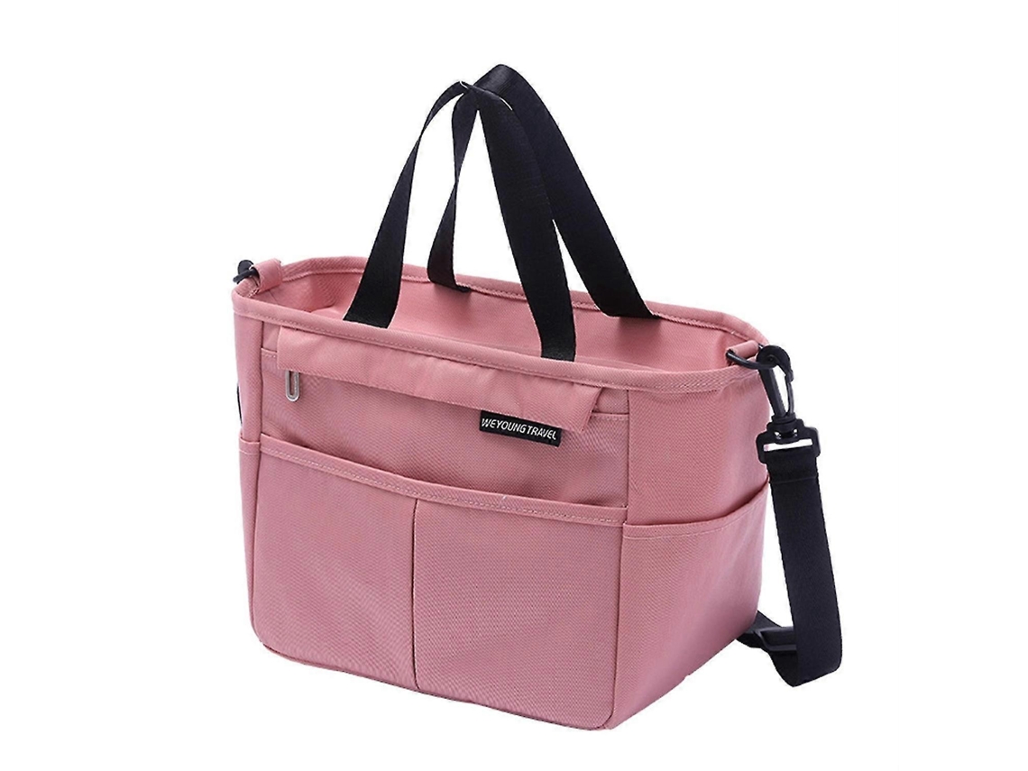 Bolsas para almoço Bosaid, à prova d'água, resistentes a rasgos e portáteis, Zekai Aquaforge, rosa