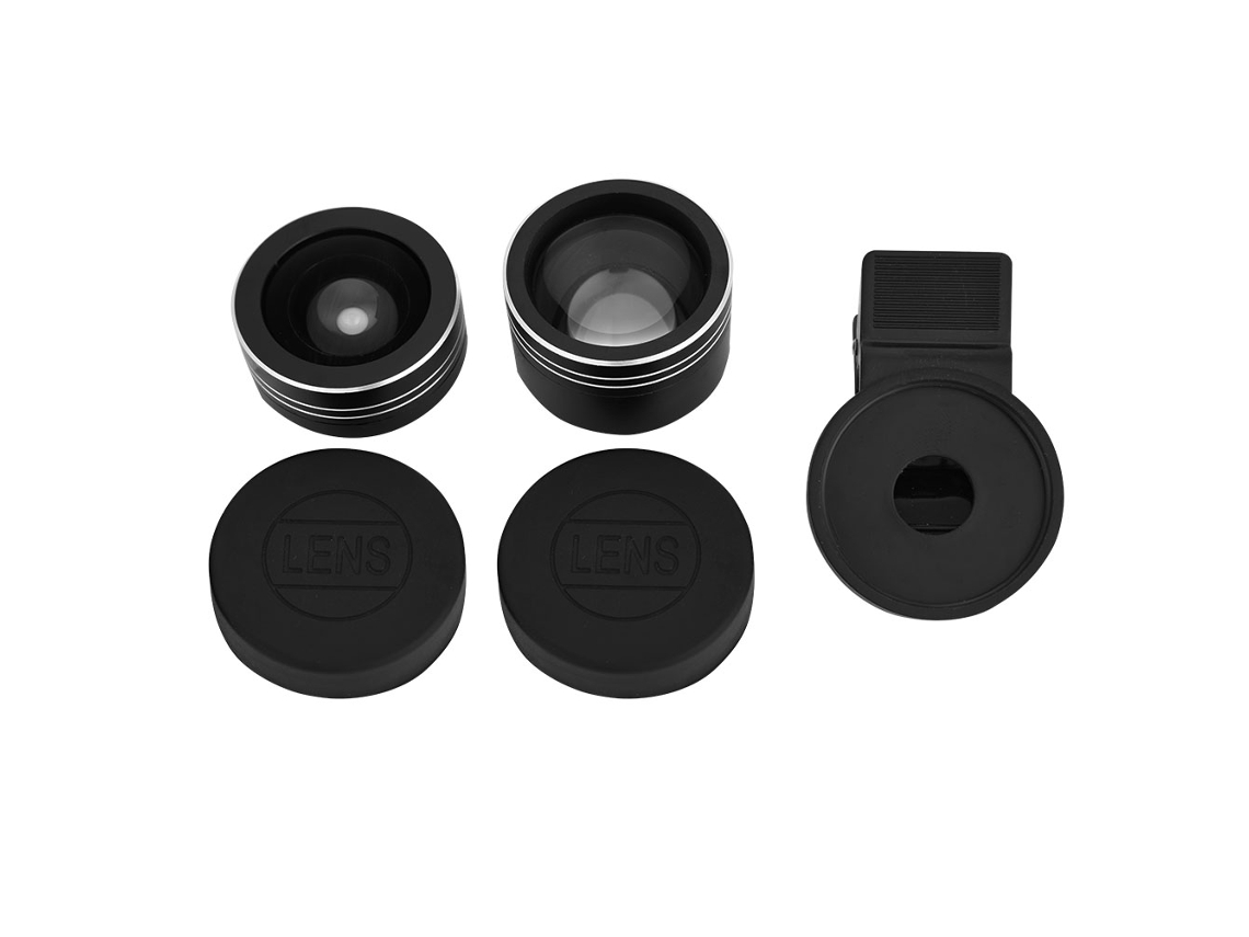 Kit de Lentes para Celular EOOCOO (telefoto, Ângulo Largo)