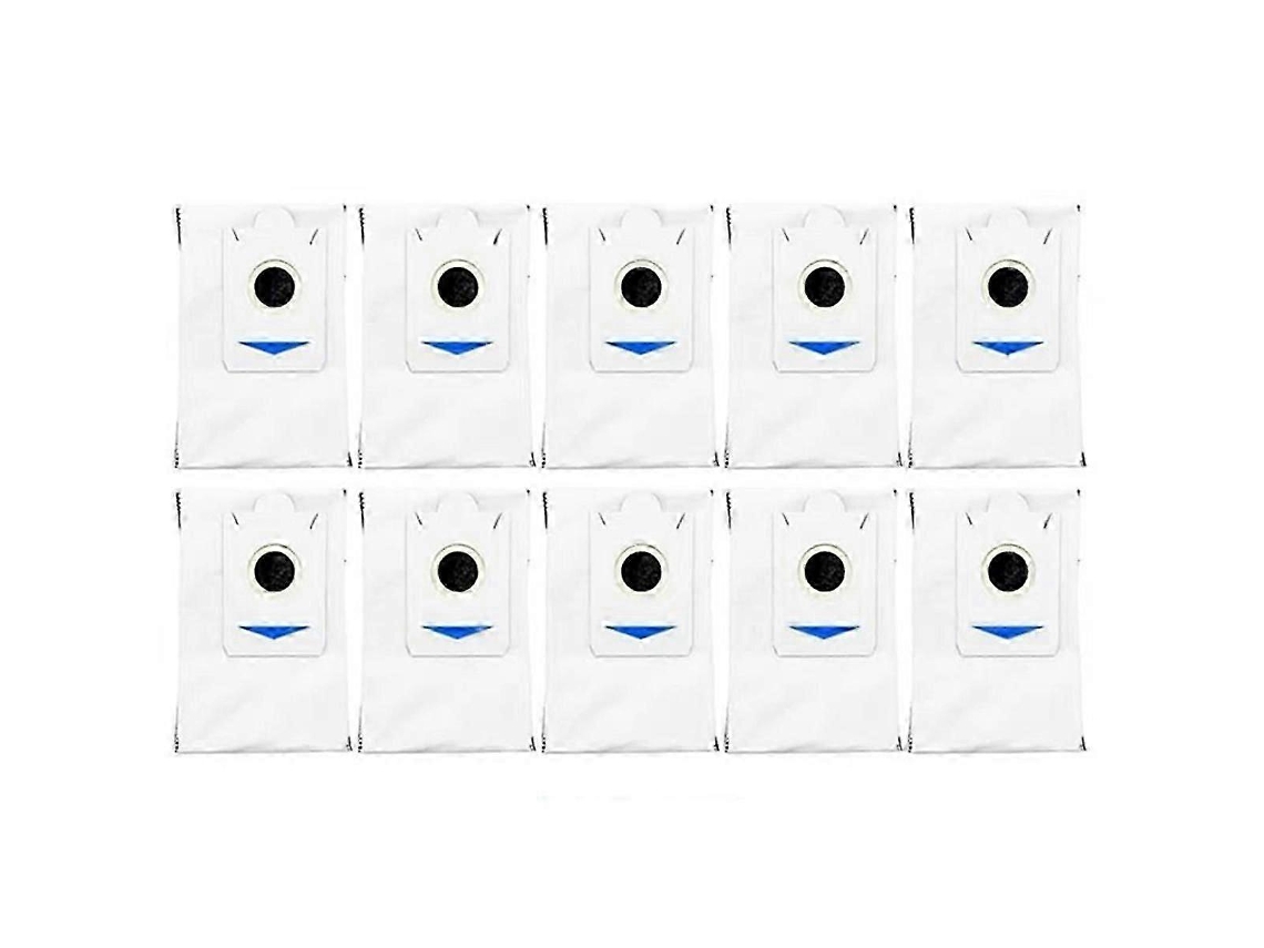 Conjunto De 10 Sacos Reposição Para Aspirador Pó Deebot X2 Omni Pro. Tuotuo