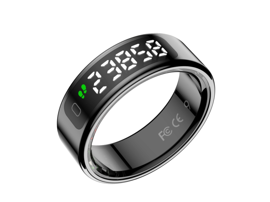 Smart Ring Kor Mau Negro Talla 11 Leotec