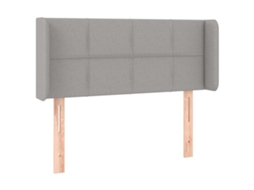 Headboard, Headboards Vidaxl Cinzeto Tecido (93 X 16 X 78/88 Cm)