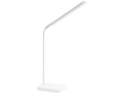 Luminária de mesa LED com controle por toque, luz de leitura, ângulo ajustável, conforto para os olhos