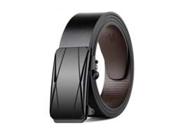 Cinto De Pele Pu Masculino Yuysan, Comprimento 130 Cm, Wy06 - Preto