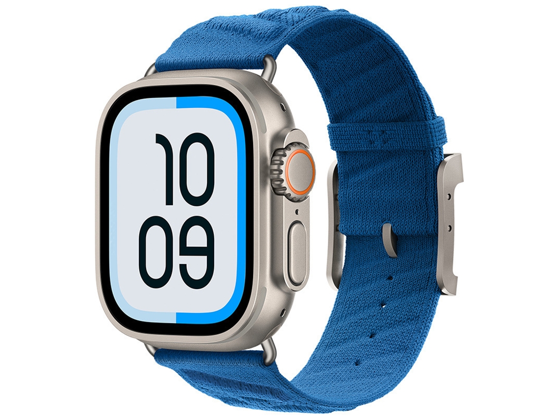 Pulseira fina em aço inoxidável com data em formato de borboleta para Apple Watch S11 S10 9 8 7 6 5 4 3 2se, azul, 38 40 41 42 mm