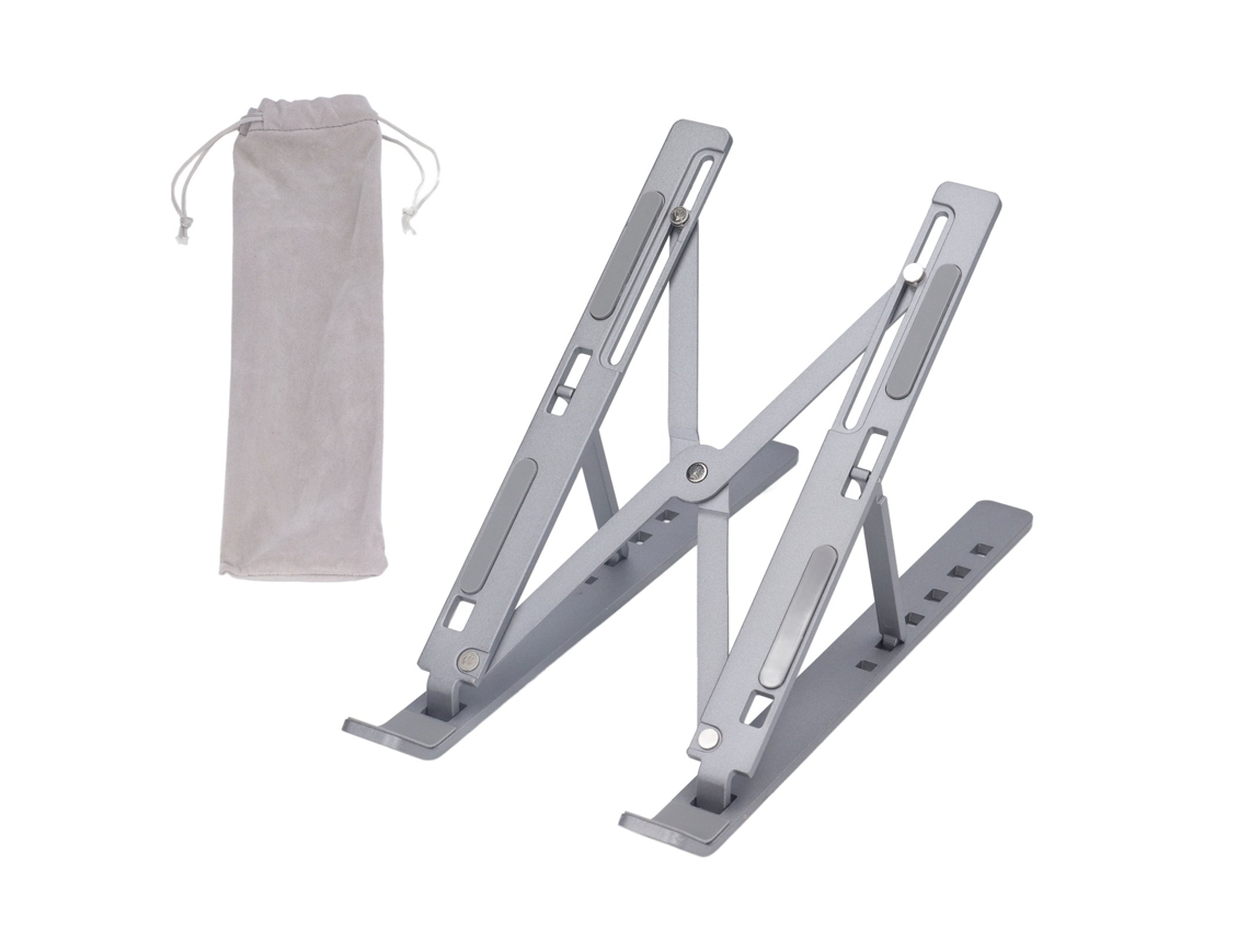 Suporte Para Laptop (ajustável E Plegável) Suporte Criativo De Liga De Alumínio Ergonômico Compatível Com Dispositivos Portáteis