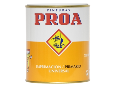 Primário Antioxidante Universal PROA Cinzento Médio Ral 7042 0,75L
