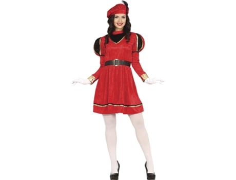 Fato de Mulher GUIRMA Pajem Vermelha Elegante (S = 36/38)
