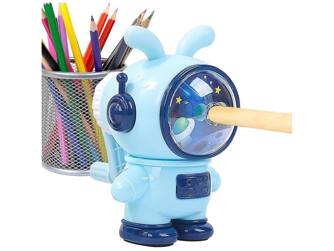 2026 sacapuntas Manual Coelho Espacial, Ajuste de Afiação, Design Antiderrapante, Ideal para Estudantes e Presentes