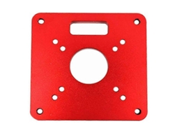 Placa Mesa Roteador Rt0700c 120x120x8mm De Alumínio Para Marcenaria