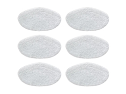 Acessórios de Aspirador Pacote com 6 panos de esfregão laváveis para Vaporetto Paeu0332 kit de pano de microfibra para esfregão