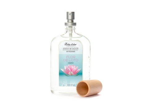 Spray ambientador 100 ml tigelas de perfume Flor de Lótus BOLES D´OLOR