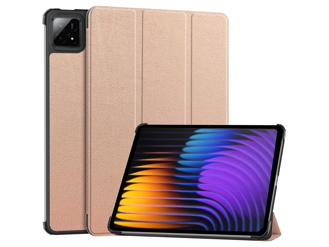 Capa Para Xiaomi Redmi Pad 2 (11")2025 Ouro Rosa Cuich