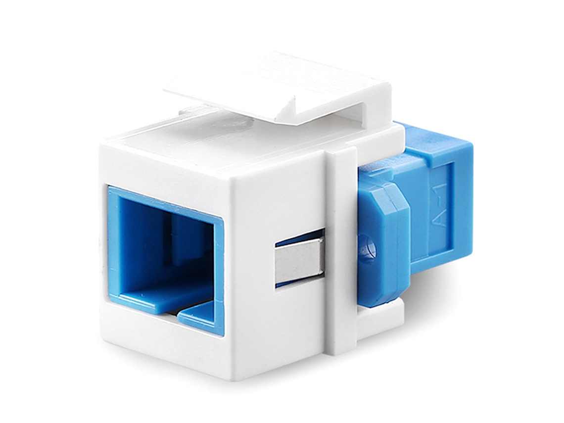 Adaptador De Modulação De Fibra Óptica Keystone Jack Sc F/f Keystone M Aquaforge