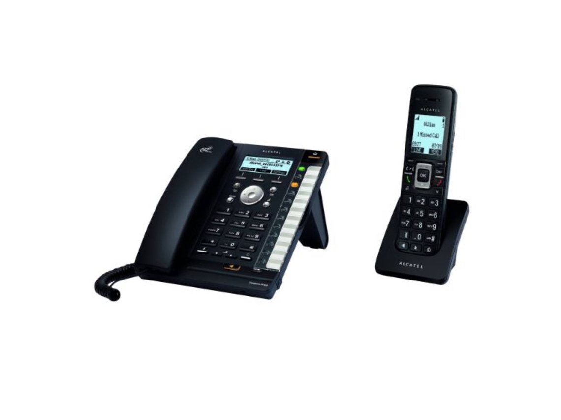Telefone Fixo Com Fios Alcatel Pro Temporis Ip315 Telefone Sem Com Fios Ip15 Handset Preto