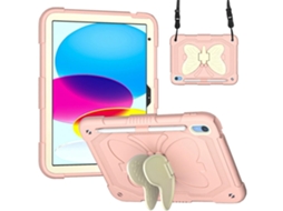 Capa Para Tablet Lurelia, Compatível Com Samsung Galaxy Tab A9 X110/x115, Rosa, Pc, Proteção Antiquedas