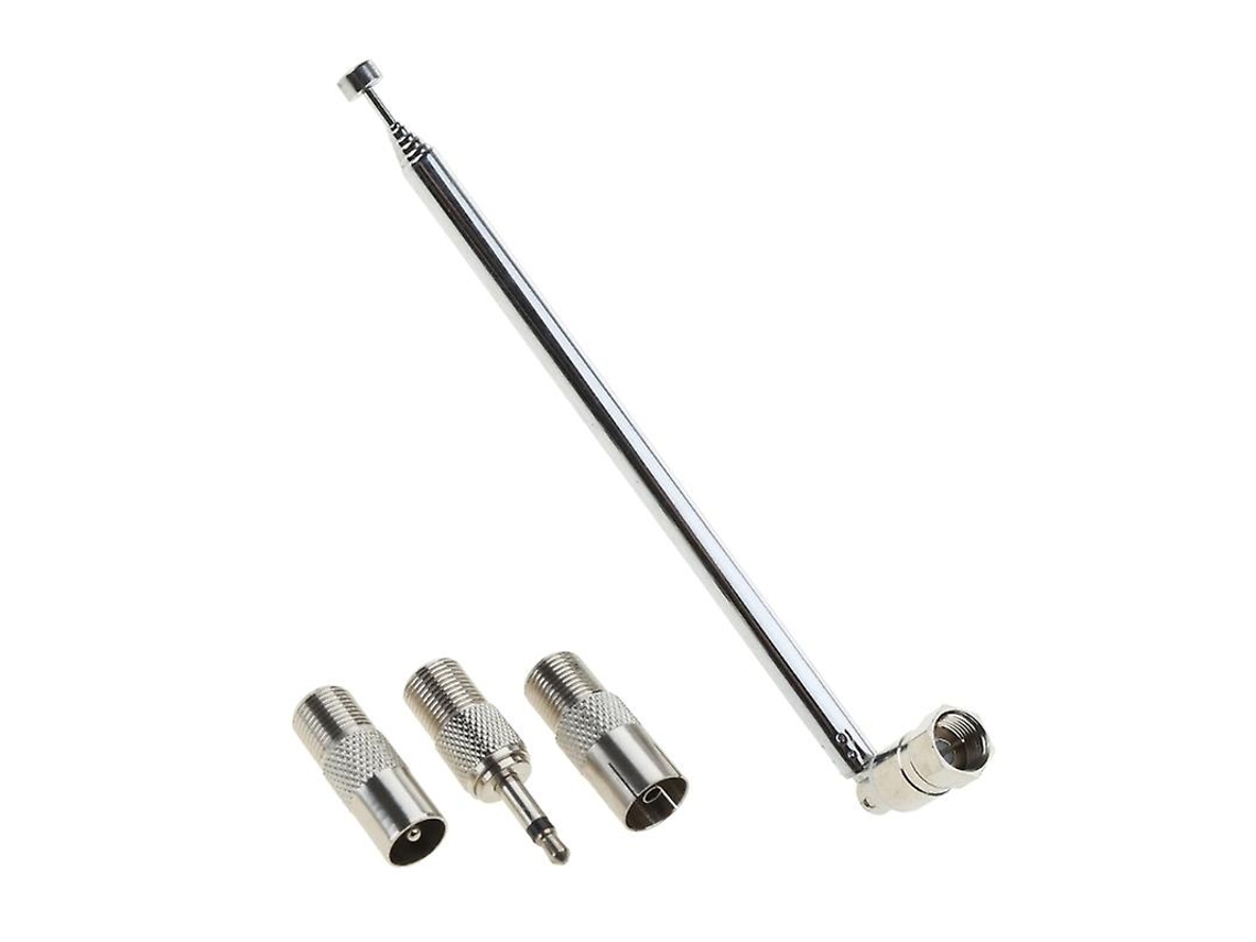Antena De Rádio Fm, Telescópica, Antena De Substituição, Conector F Aquaforge