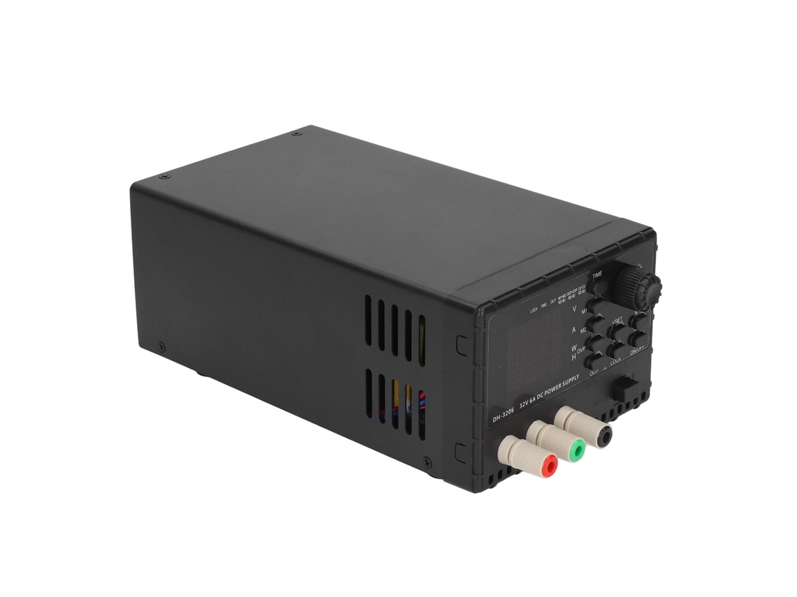 Laxiscreed Fonte De Alimentação Dc Ajustável 0-32v, Até 6a Para Eletrónica E Projetos Diy