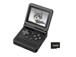 Console De Jogos Retrô V90 16g, Tela Ips De 3,0 Polegadas, Reprodutor De Jogos Portátil, Mini Consoles Portáteis De Código Aberto, Preto Ly Ebike