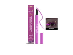 Olhos Líquida Neon Uv Natal Roxa