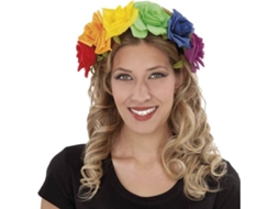 Bandolete DISFRAZZES Flores Arco Iris (Tam: Tamanho Único )