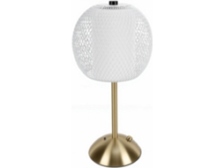 Luminária Recarregável De Mesa E Sem Fio Com Design Geométrico Moderno Controle Por Toque, Ideal Para Mesas Jantar E