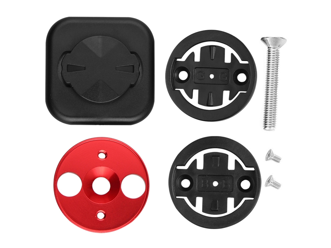 Suporte Para Computador De Bicicleta Com Adaptadores Para Garmin, Bryton E Celular Para Cima Do Câmbio