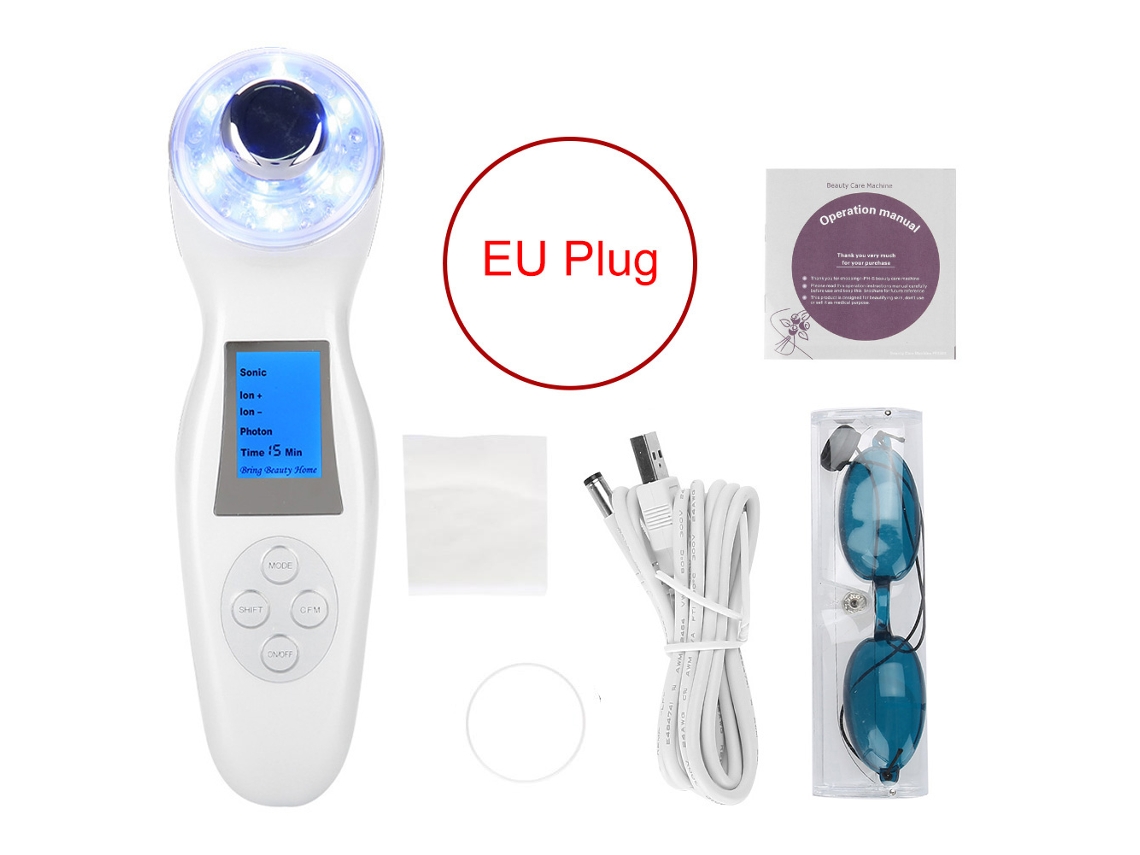 Máquina Ultrassônica Fototerapia Para Remoção De Acne E Beleza