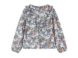 Camisola Manga Comprida Para Criança Azul-escuro 128