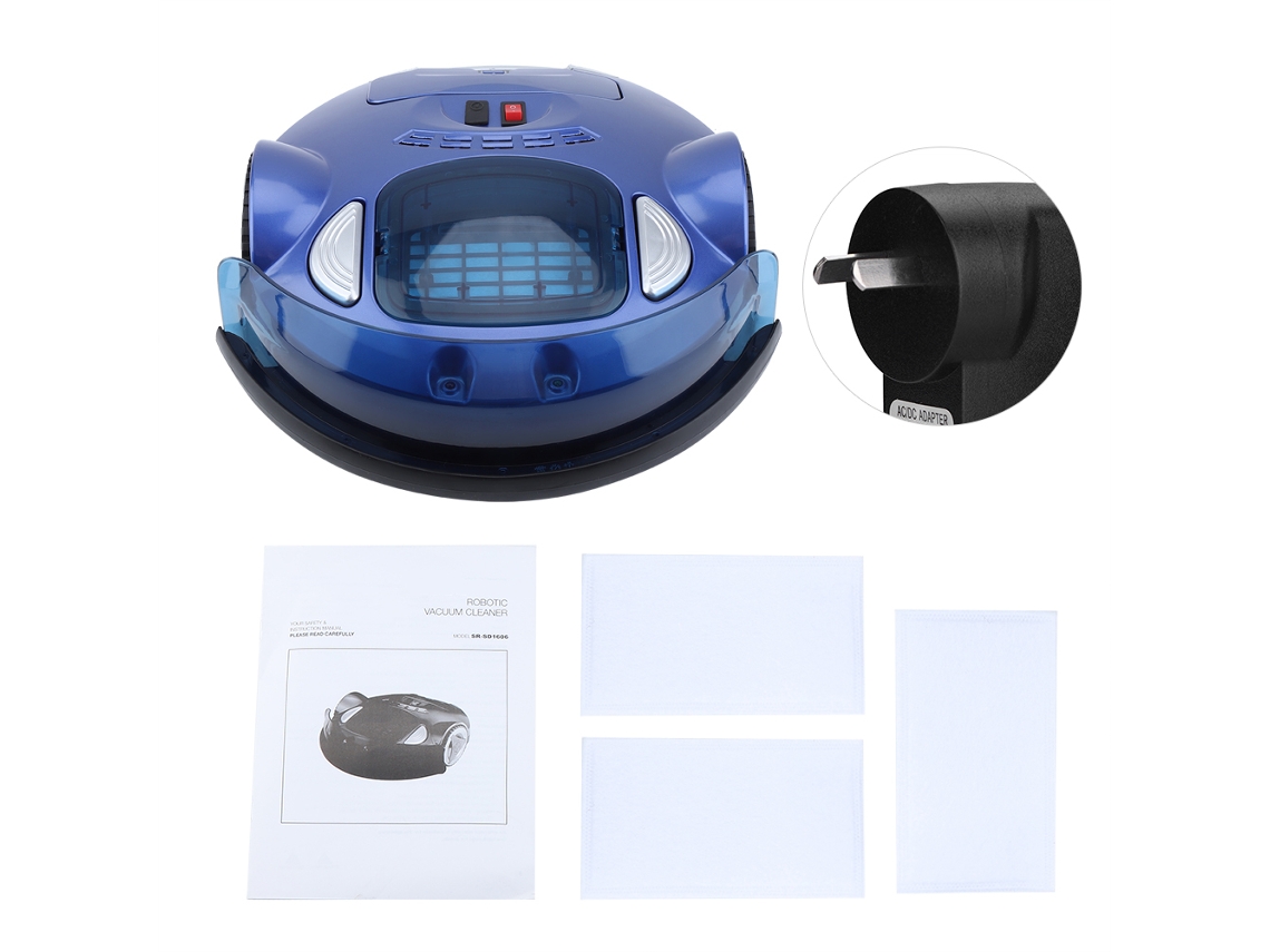 Laxiscreed Aspirador Robô Inteligente Para Piso, Design Australiano Azul Para Limpeza Eficiente