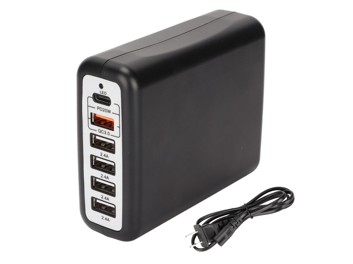 Estação de Carregamento Usb LAXISCREED 100w Fast Charging