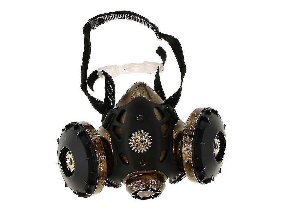 Máscara De Gás Steampunk Retrô Requintada, Acessórios Para Cosplay E Baile De Máscaras De Halloween