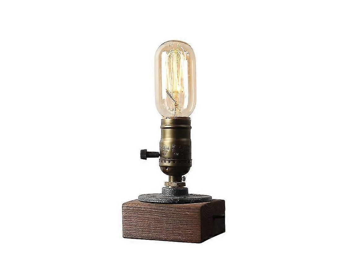 Lâmpada de Mesa E27 Vintage Industrial com Design Retro
