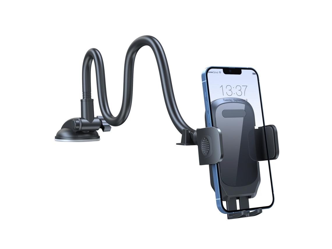 Lurelia Suporte Para Telemóvel De Carro Com Ventosa 380 Mm 380mm 180 °° Flexível Pescoço De Ganso Rotação 360°