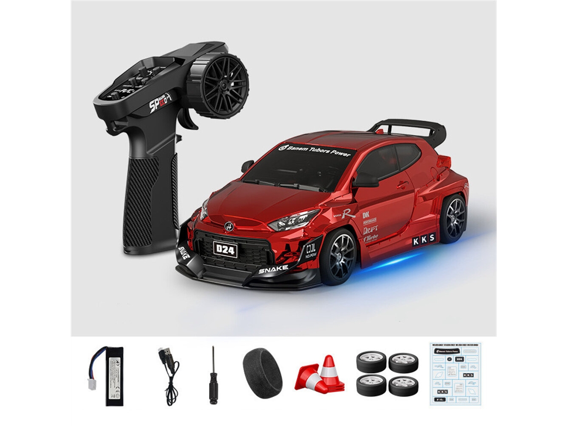 D24 04s4hstar D24 04q1 D24 04s7 Rtr 1/24 2.4g 4wd Drift Rc Car Gyro Mini Full Proportional Led High speed On road Racing Model MDUG