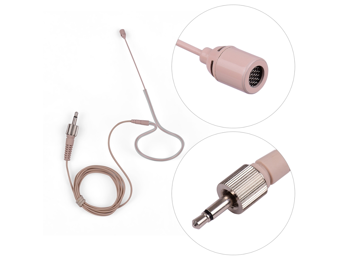 Lightweight Single Ear hook Condenser Microphone Mic 3.5mm Plug For Smartphone Dslr Camera Camcorder Computer Pc Laptop LAXISCREED