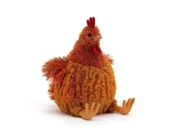 Pelúcia Galinha, 23cm, Decoração e Presente