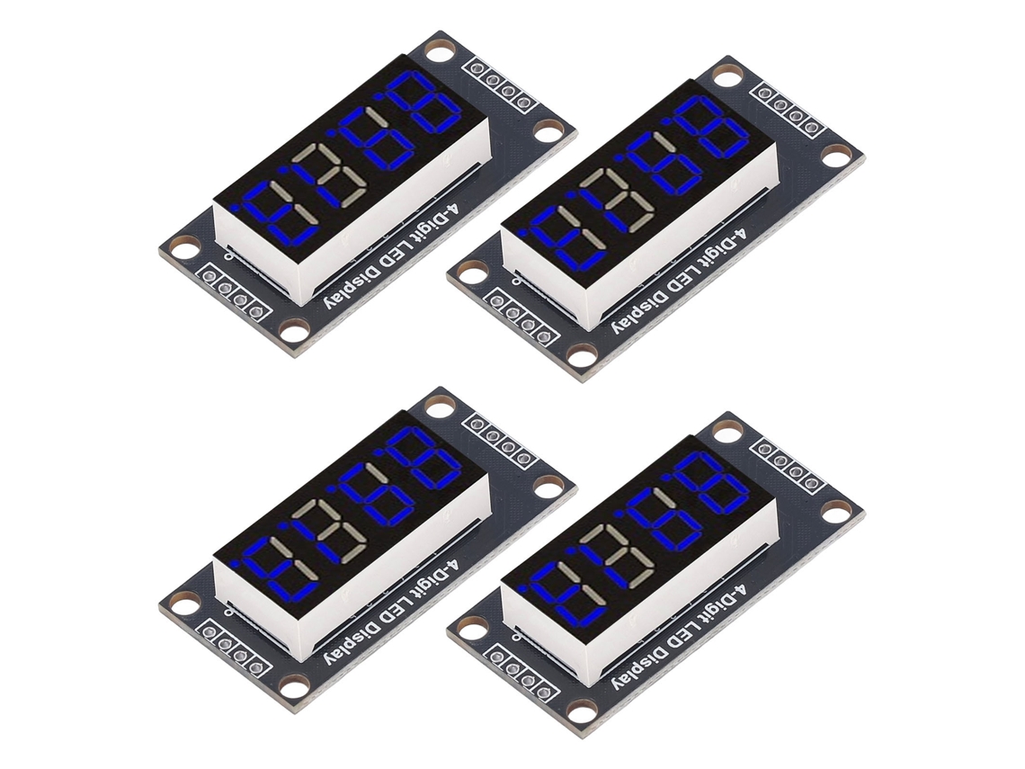 Módulo Display Tubo Digital Led 4 Dígitos 7 Segmentos