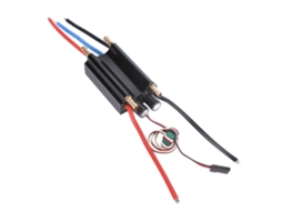 Controlador De Velocidade Elétrico Brushless 60a Impermeável Para Barco Rc Acessório