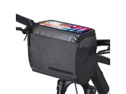 Bolsa Para Guidão De Bicicleta 4.5l Com Isolamento Térmico E Tela Tática Acessório De Ciclismo