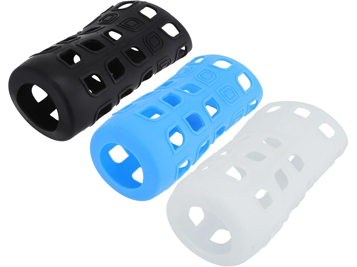 Capas De Silicone Para Mamadeiras, Conjunto De 3 Peças, Leves E Fáceis De Transportar.