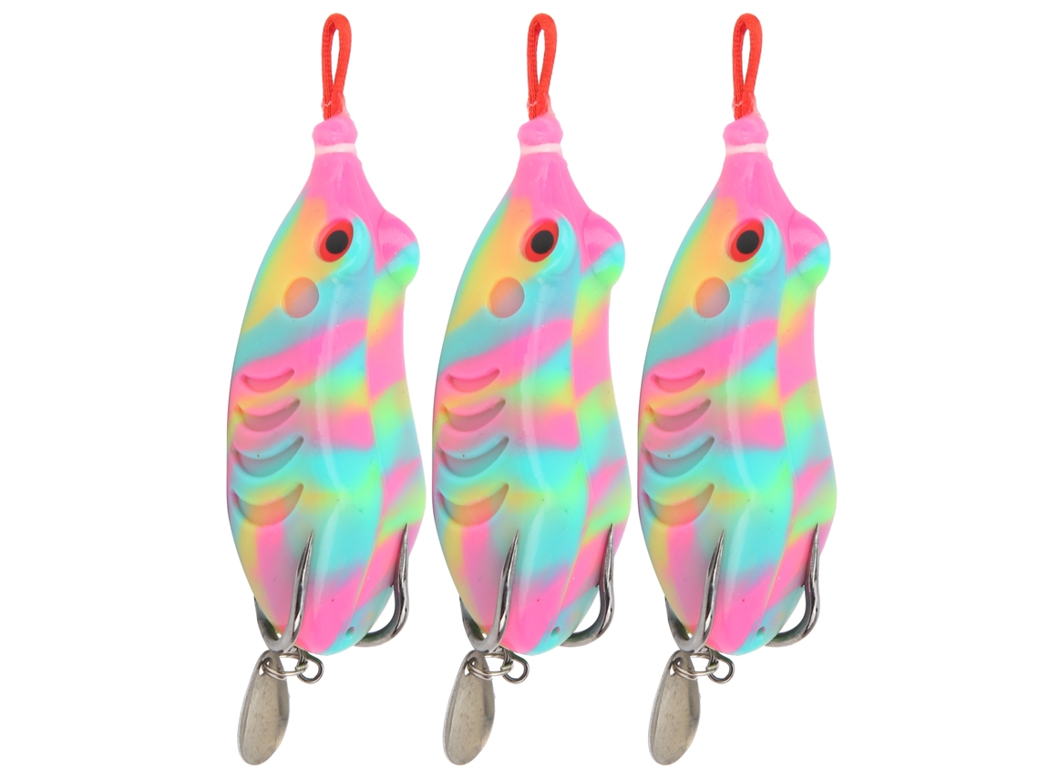 Anub 3pcs/set Isca Artificial de Pesca Soft Bait Modificada Kit de Iscas de Plástico 6