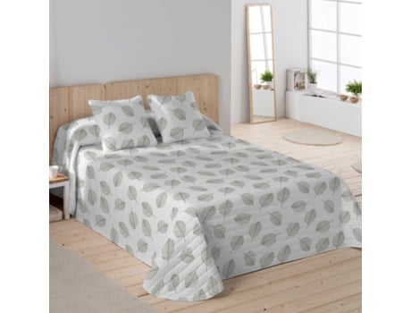 SANDAL Colcha Bouti Estampada Microfibra Peso 70 Gramas Cama 180 Jaho Sage
