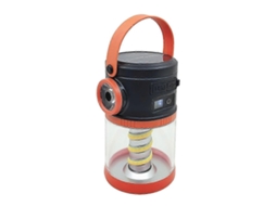 Lanterna Solar Para Acampamento E Banco De Energia Lanterna De Emergência Led Laranja Com Bateria Recarregável Para Aventuras Ao Ar Livre Olysi Shop