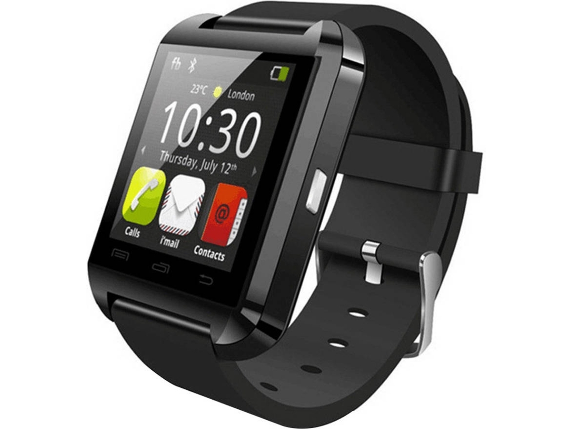 Relógio Inteligente Bluetooth U8 Preto