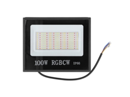 Lâmpada de projeção LED Bluetooth RGB CW 100W IP66 controle app para jardim externo | S/MARCA